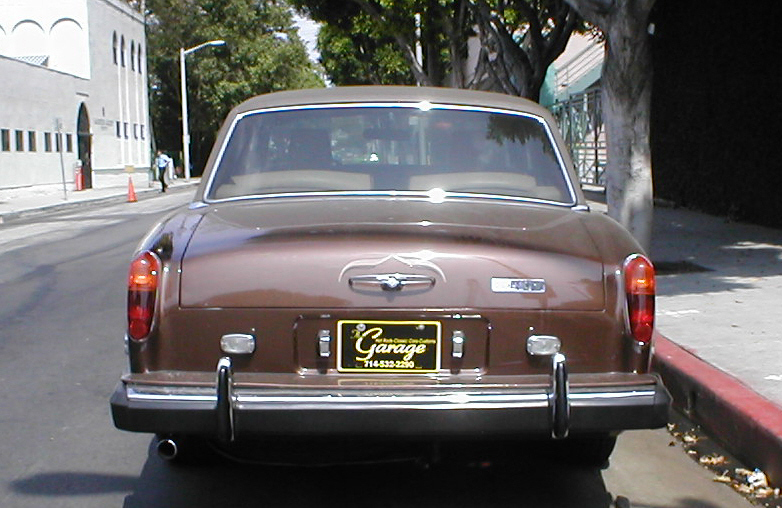 Corniche Vi Rear View 1975 ROLLS-ROYCE CORNICHE FIXED HEAD COUPE - Rear 3/4 - 22429