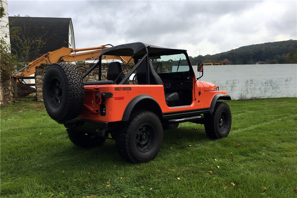 1979 AMC CJ7 JEEP - Rear 3/4 - 224378