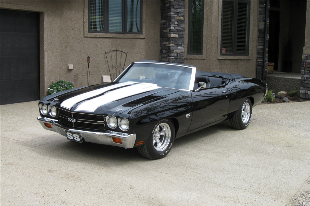1970 CHEVROLET CHEVELLE SS CUSTOM CONVERTIBLE - Front 3/4 - 224389
