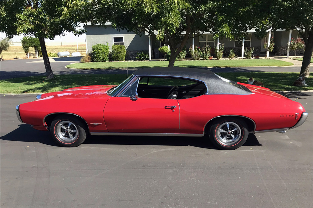 1968 PONTIAC GTO - Side Profile - 224391
