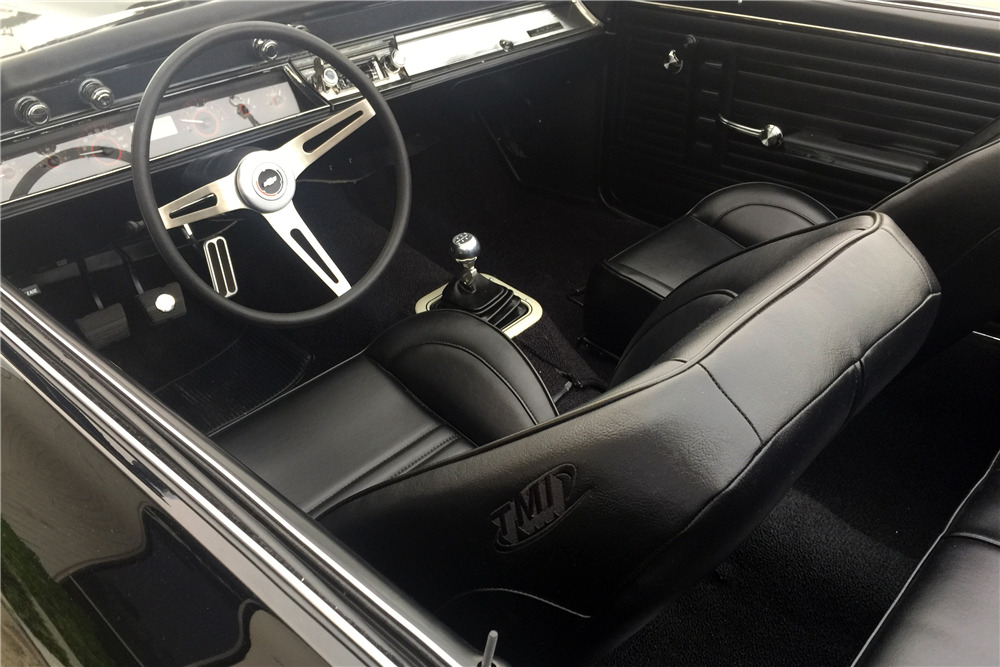 1967 CHEVROLET CHEVELLE CUSTOM CONVERTIBLE - Interior - 224398