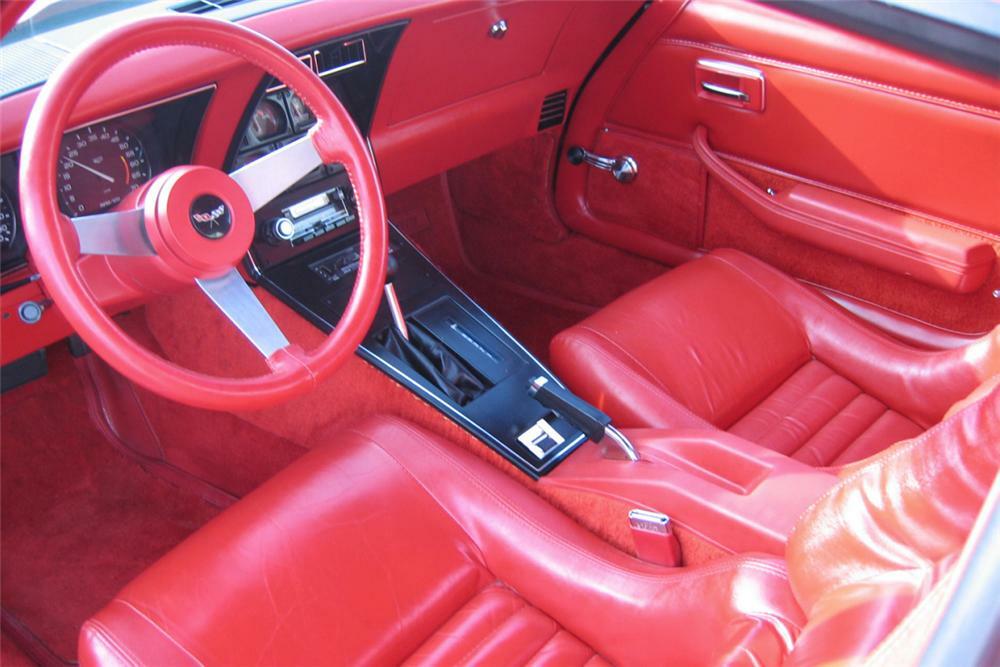1979 CHEVROLET CORVETTE L82 T-TOP - Interior - 22442