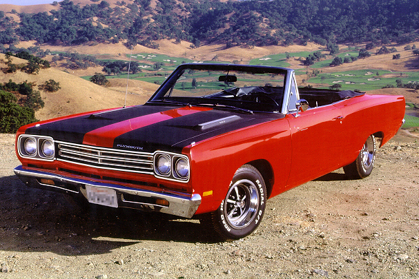 1969 PLYMOUTH ROAD RUNNER CONVERTIBLE - Side Profile - 22446