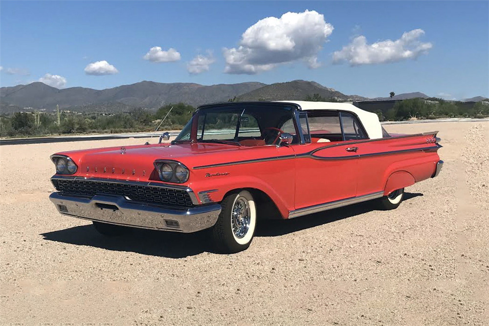 1959 MERCURY MONTEREY CONVERTIBLE - Front 3/4 - 224548