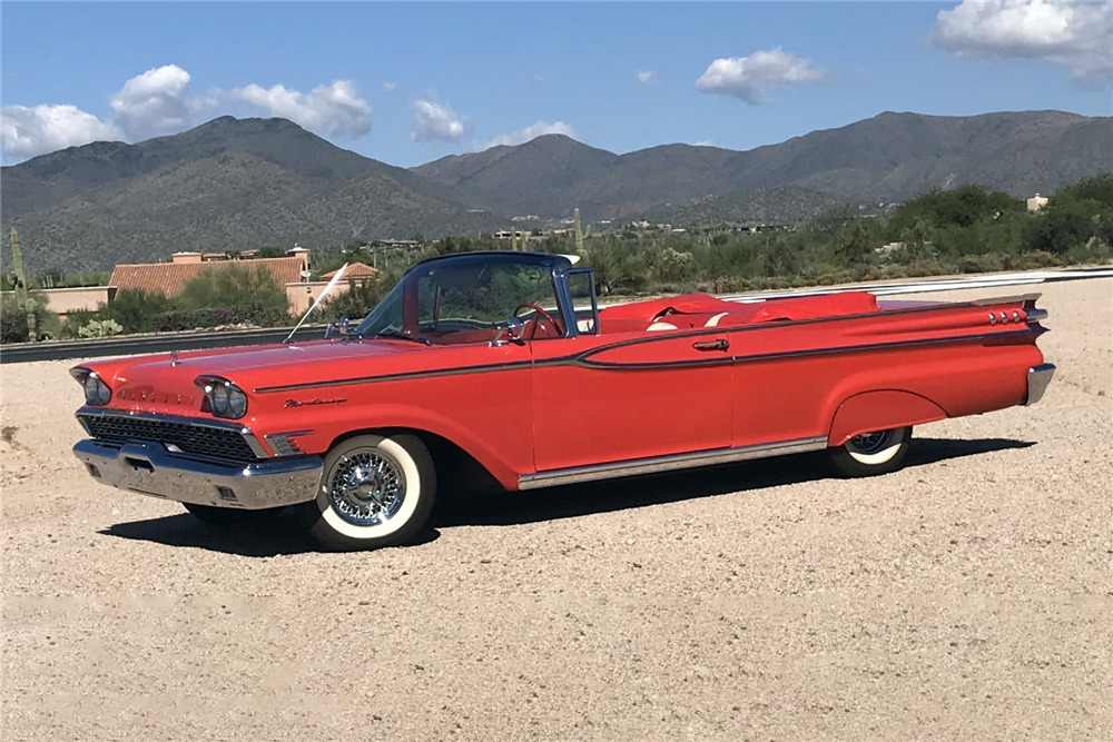 1959 MERCURY MONTEREY CONVERTIBLE - Side Profile - 224548