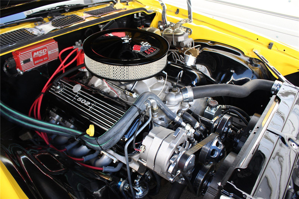 1970 CHEVROLET CAMARO SS CUSTOM COUPE - Engine - 224620
