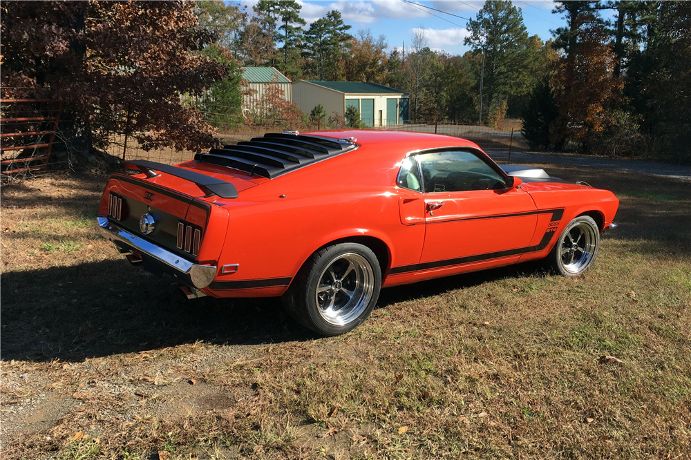 1969 FORD MUSTANG MACH 1 CUSTOM FASTBACK - Rear 3/4 - 224631