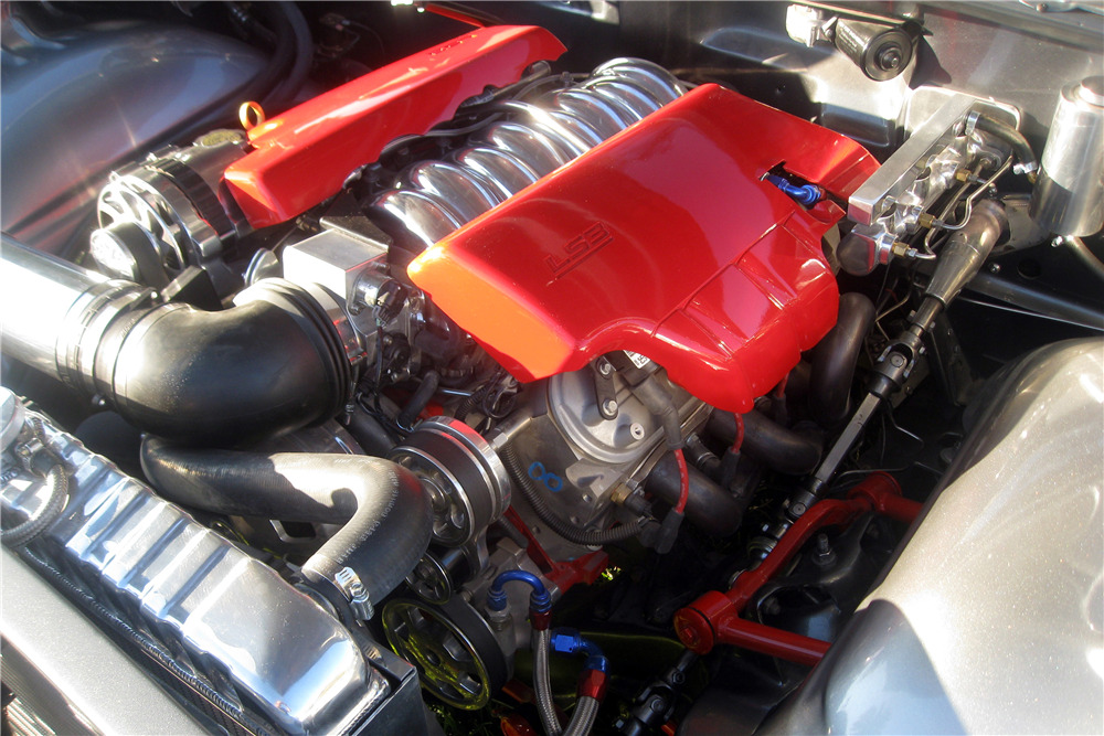 1959 CHEVROLET IMPALA CUSTOM CONVERTIBLE - Engine - 224642