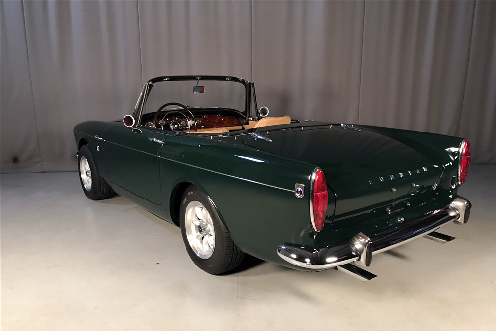 1964 SUNBEAM  CONVERTIBLE - Rear 3/4 - 224676