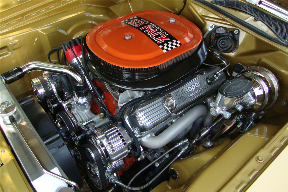 1971 DODGE CHARGER R/T CUSTOM HARDTOP - Engine - 224708