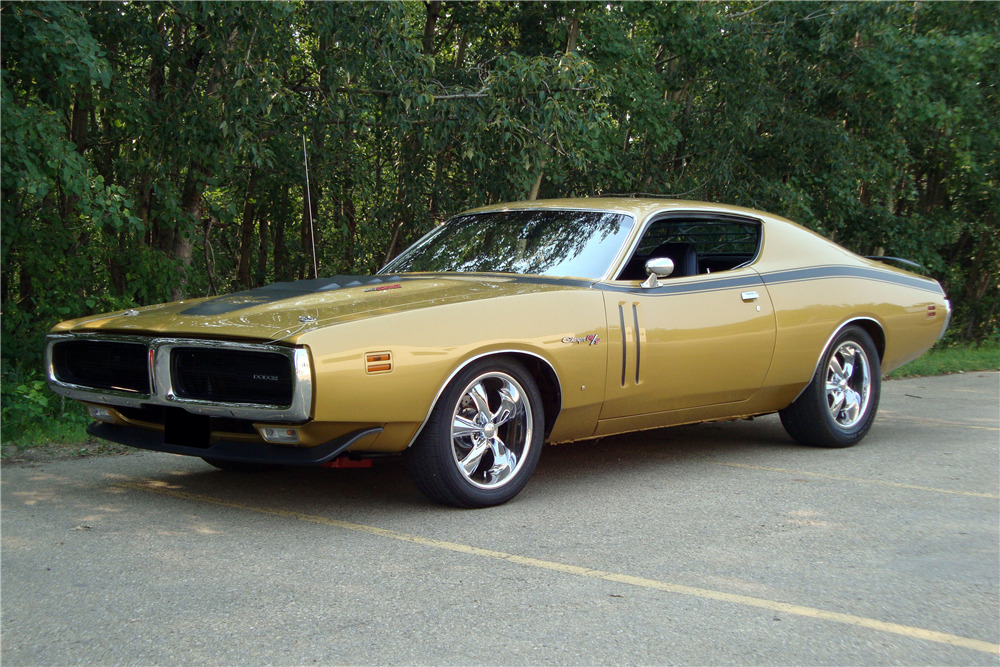 1971 DODGE CHARGER R/T CUSTOM HARDTOP - Side Profile - 224708