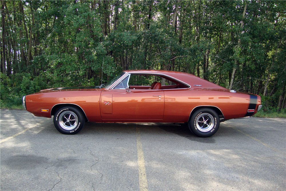 1970 DODGE CHARGER R/T - Side Profile - 224710