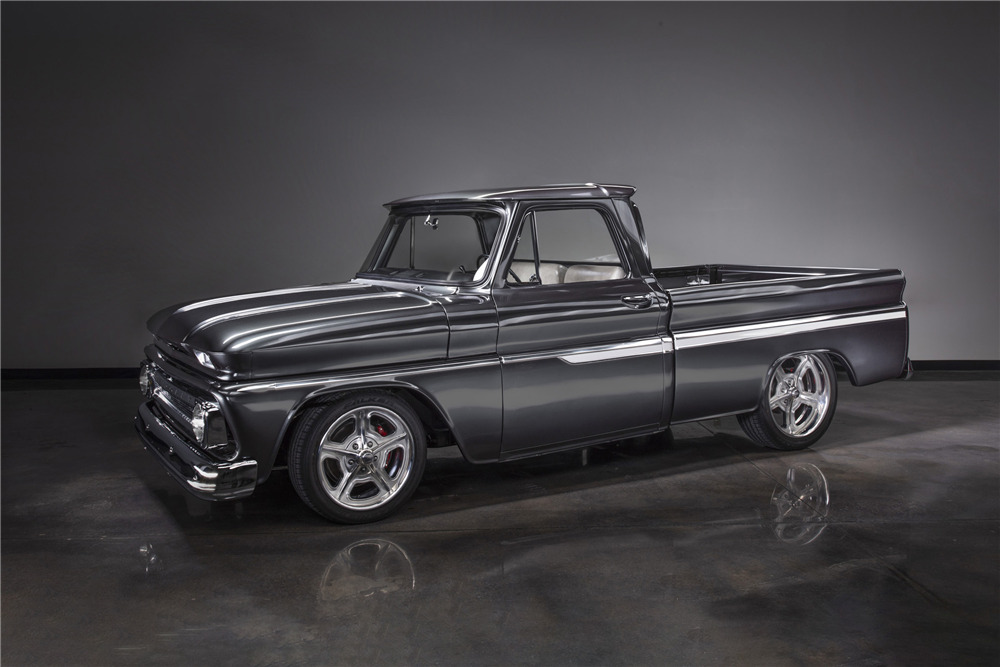 1965 CHEVROLET C10 CUSTOM PICKUP - Front 3/4 - 224745