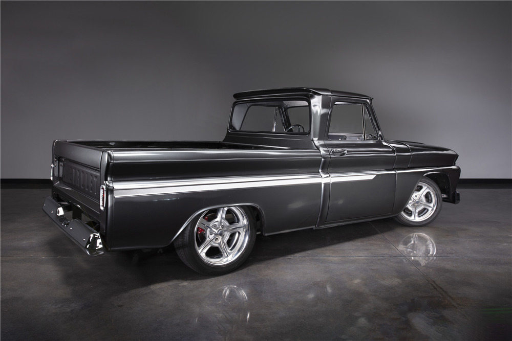 1965 CHEVROLET C10 CUSTOM PICKUP - Rear 3/4 - 224745
