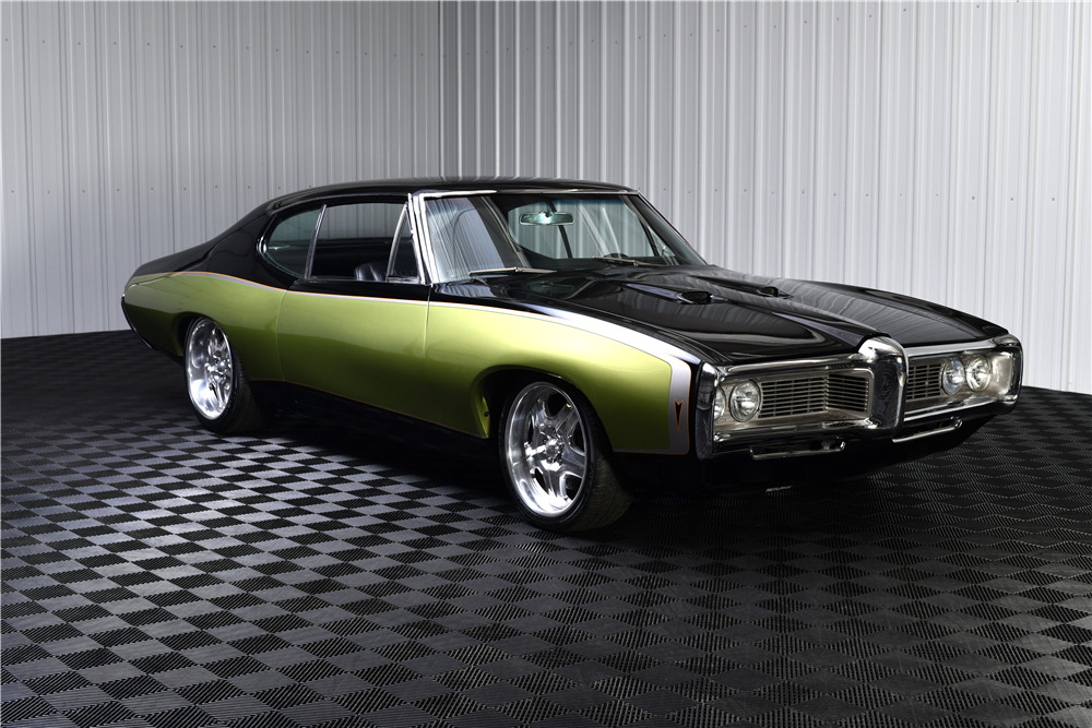 1968 PONTIAC LEMANS CUSTOM COUPE - Front 3/4 - 224758