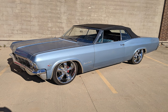1965 CHEVROLET IMPALA SS CONVERTIBLE - Front 3/4 - 224785
