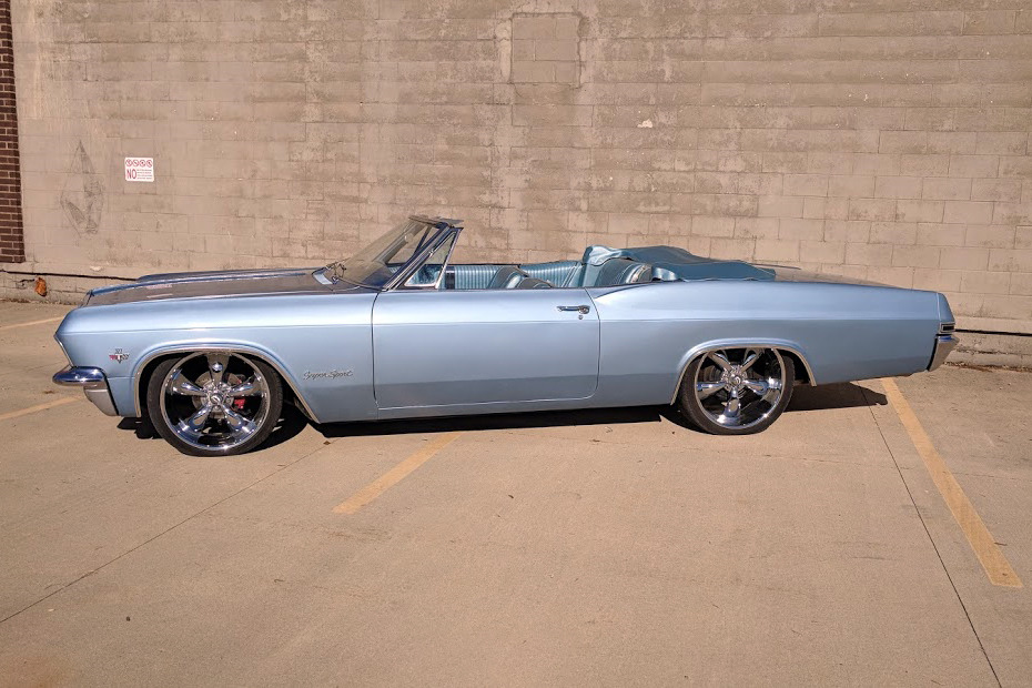 1965 CHEVROLET IMPALA SS CONVERTIBLE - Side Profile - 224785