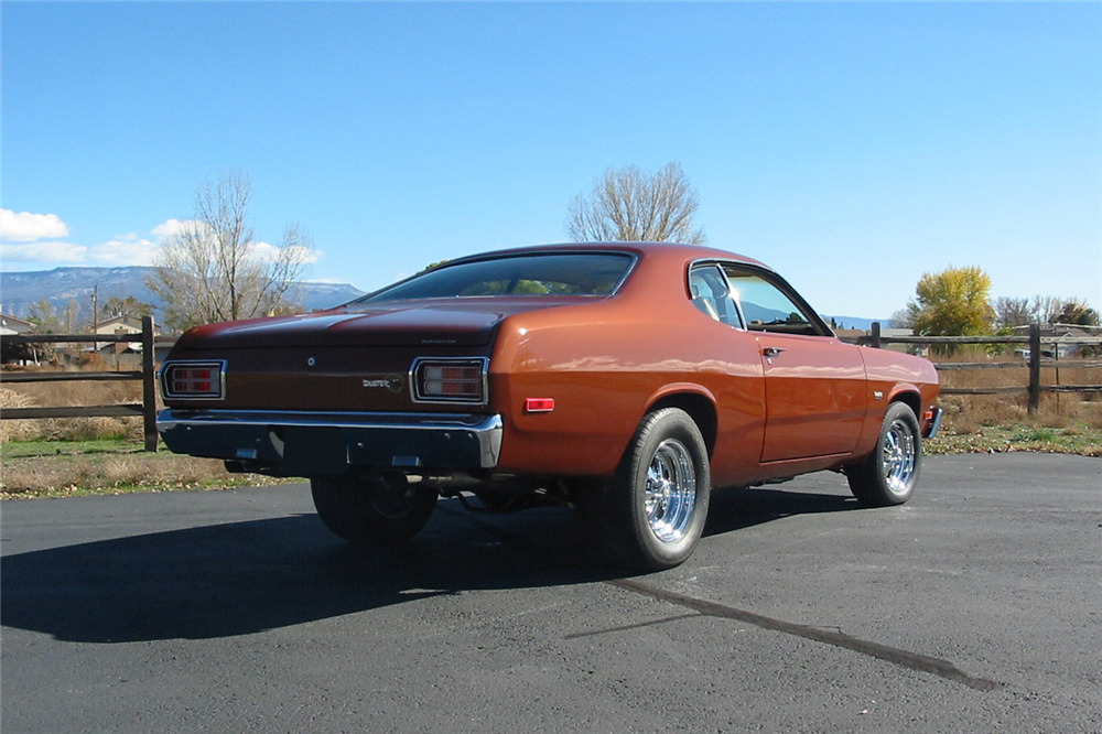1974 PLYMOUTH DUSTER - Rear 3/4 - 224983