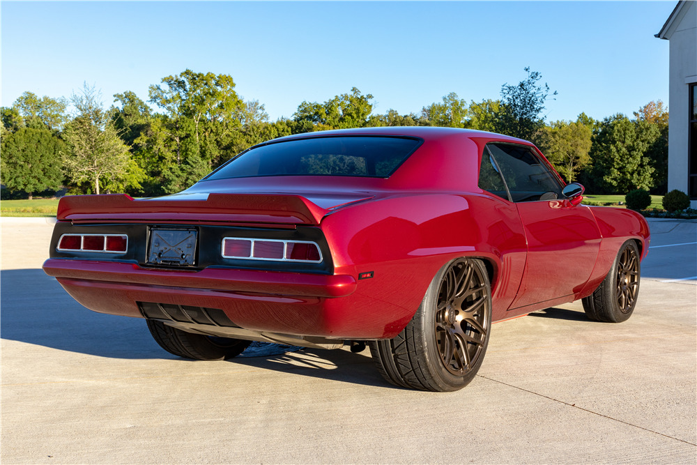 1969 CHEVROLET CAMARO CUSTOM COUPE - Rear 3/4 - 225021