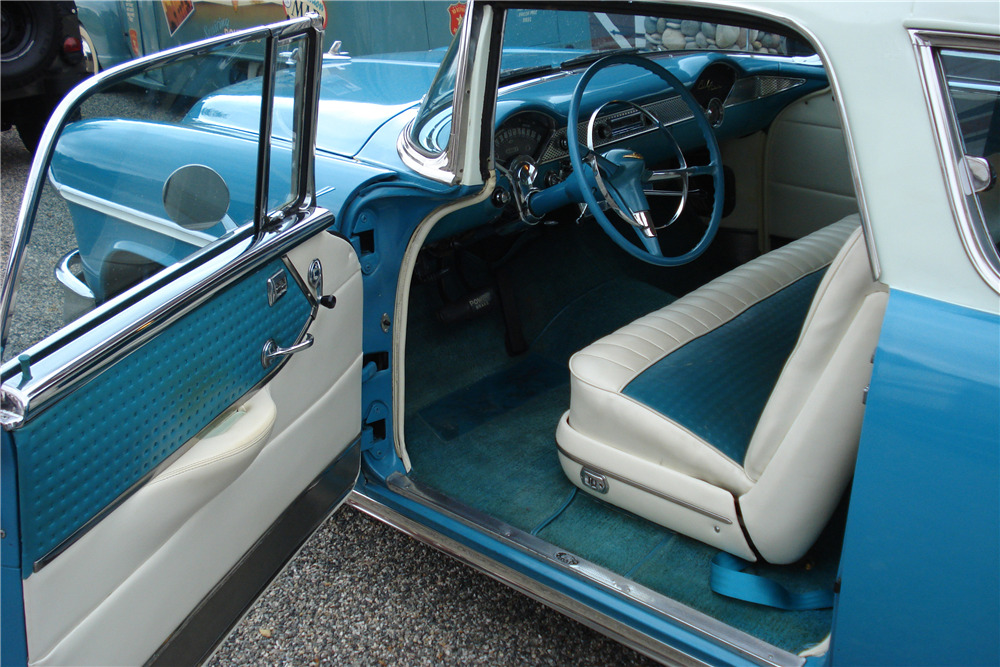 1955 CHEVROLET NOMAD BEL AIR WAGON - Interior - 225084