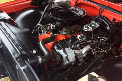 1972 CHEVROLET C10 CUSTOM PICKUP - Engine - 225088