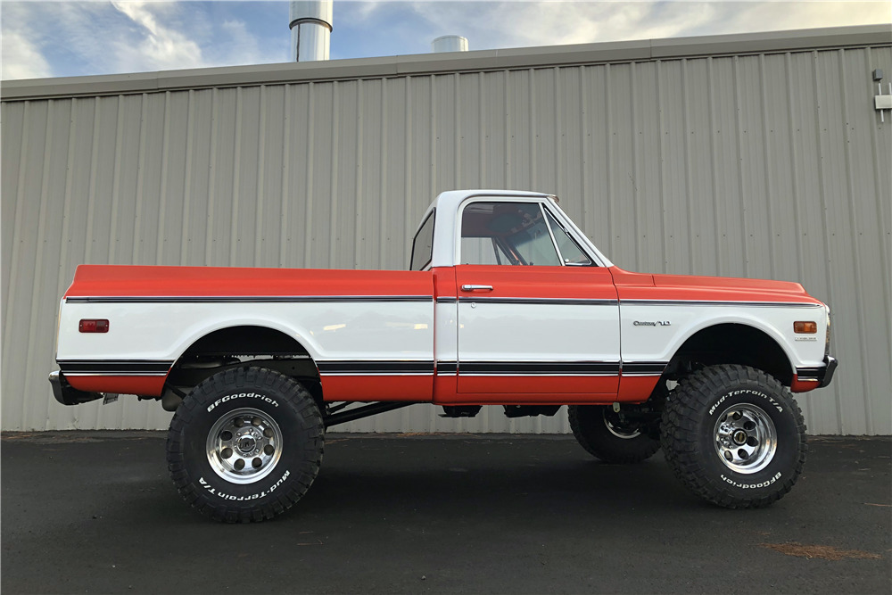 1969 CHEVROLET K10 4X4 PICKUP - Side Profile - 225187