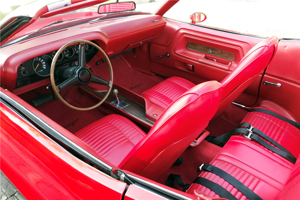 1970 DODGE CHALLENGER CUSTOM CONVERTIBLE - Interior - 225235