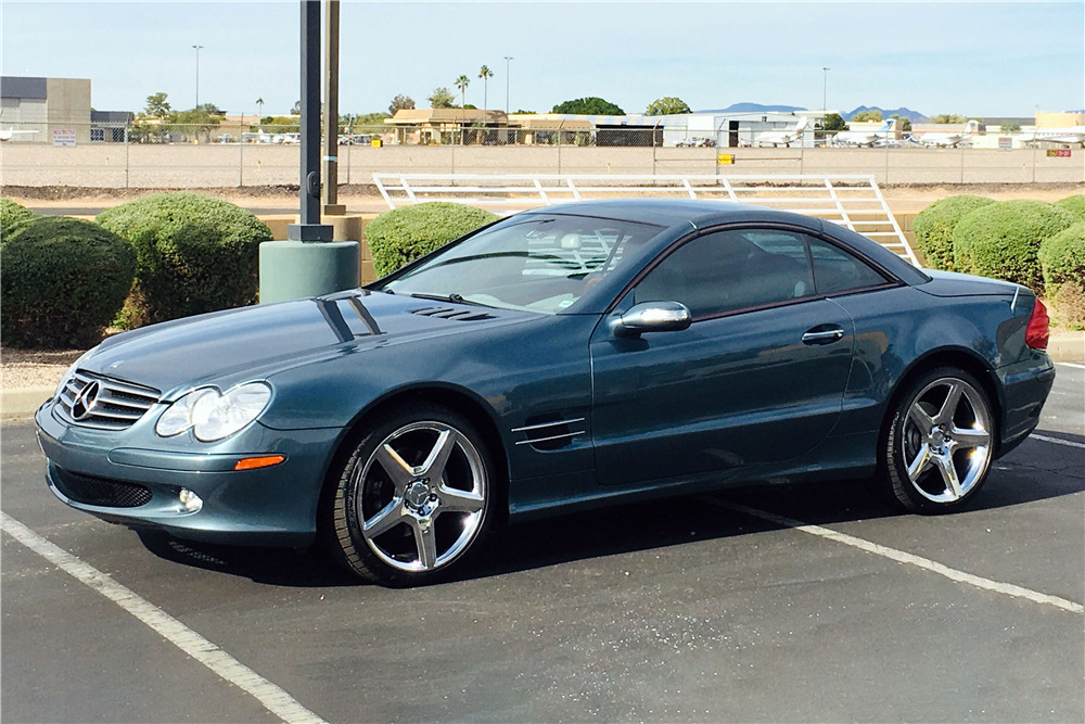 2004 MERCEDES-BENZ SL500 ROADSTER - Front 3/4 - 225350