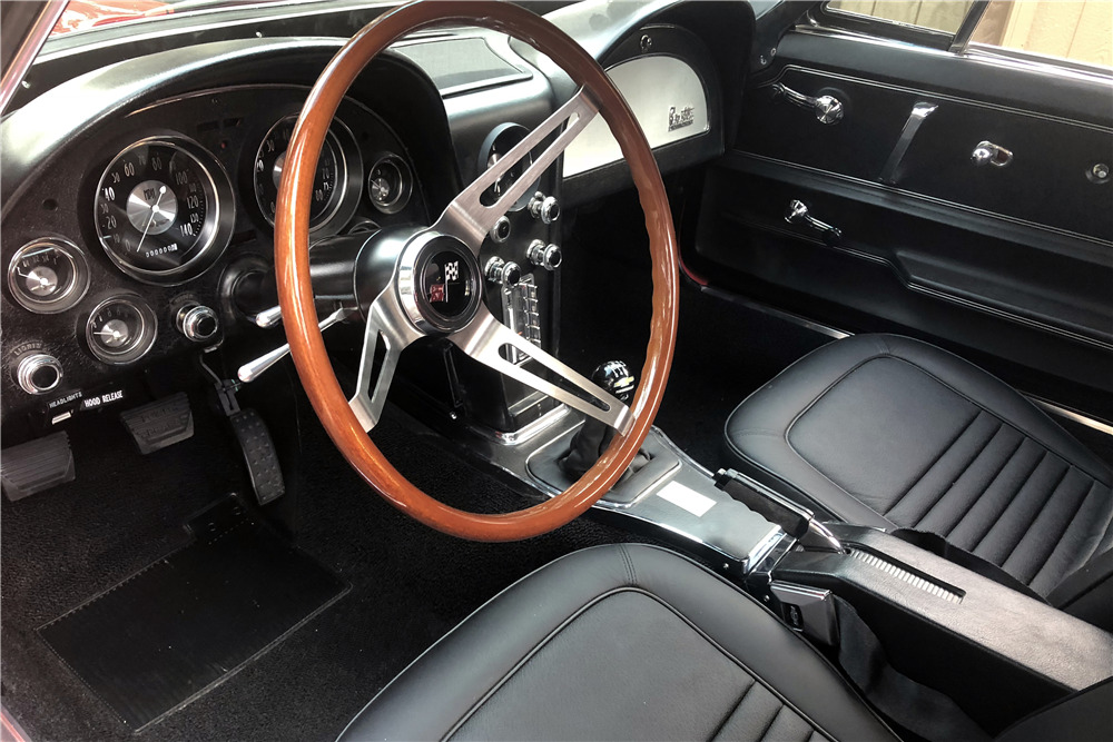 1967 CHEVROLET CORVETTE CUSTOM CONVERTIBLE - Interior - 225523
