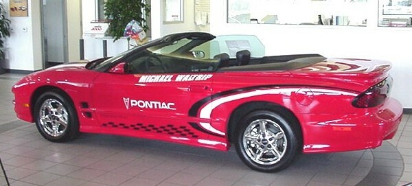 2000 PONTIAC TRANS AM CONVERTIBLE - Rear 3/4 - 22558