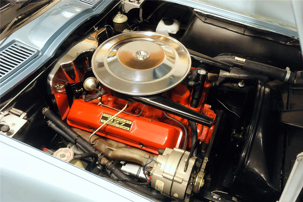 1963 CHEVROLET CORVETTE 327/250 CONVERTIBLE - Engine - 225597