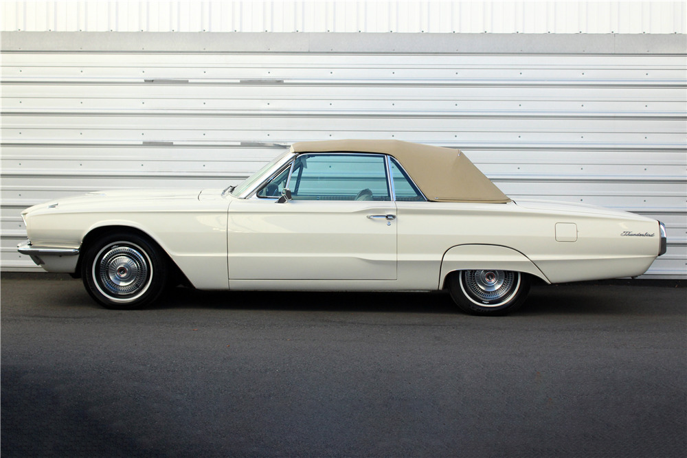 1966 FORD THUNDERBIRD CONVERTIBLE - Side Profile - 225792