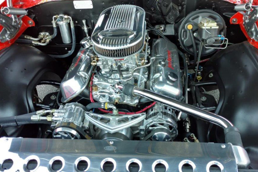 1969 CHEVROLET CHEVELLE CUSTOM COUPE - Engine - 225809