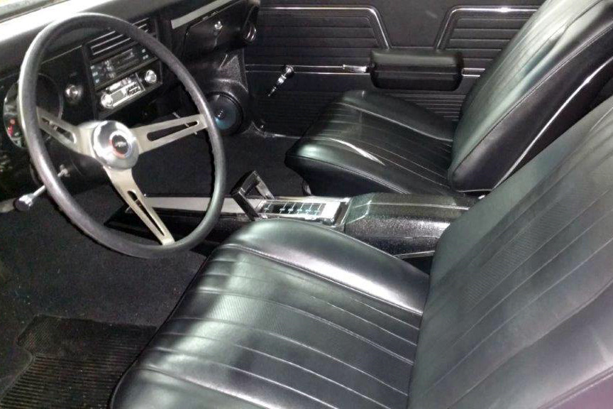 1969 CHEVROLET CHEVELLE CUSTOM COUPE - Interior - 225809