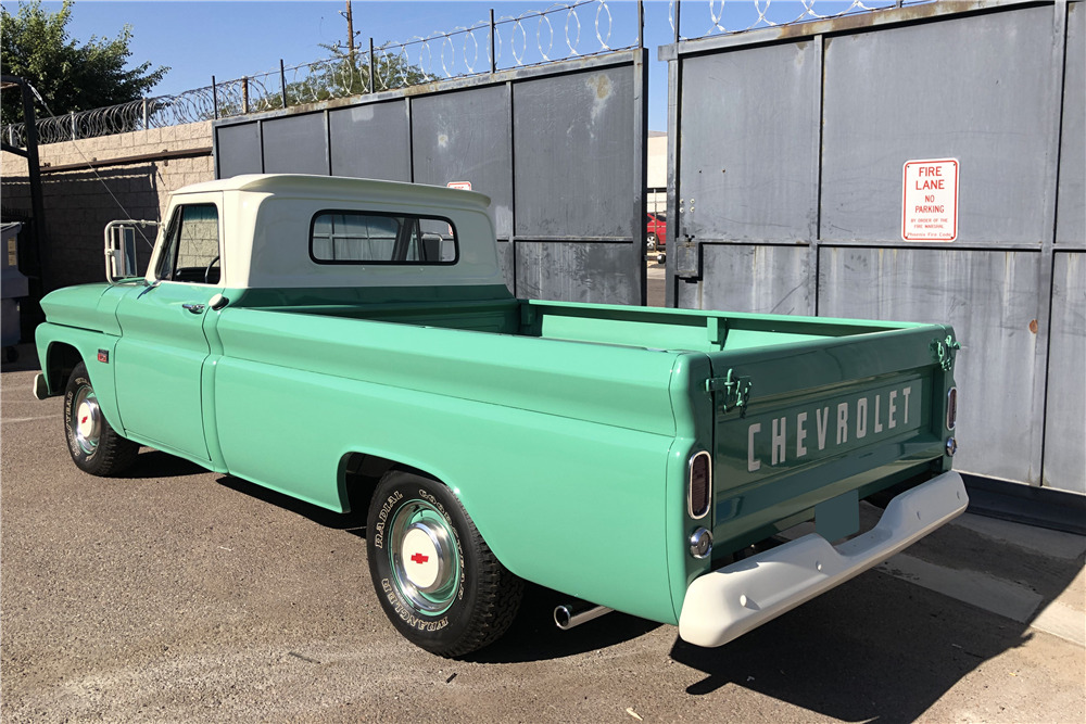 1966 CHEVROLET C10 PICKUP - Rear 3/4 - 225830