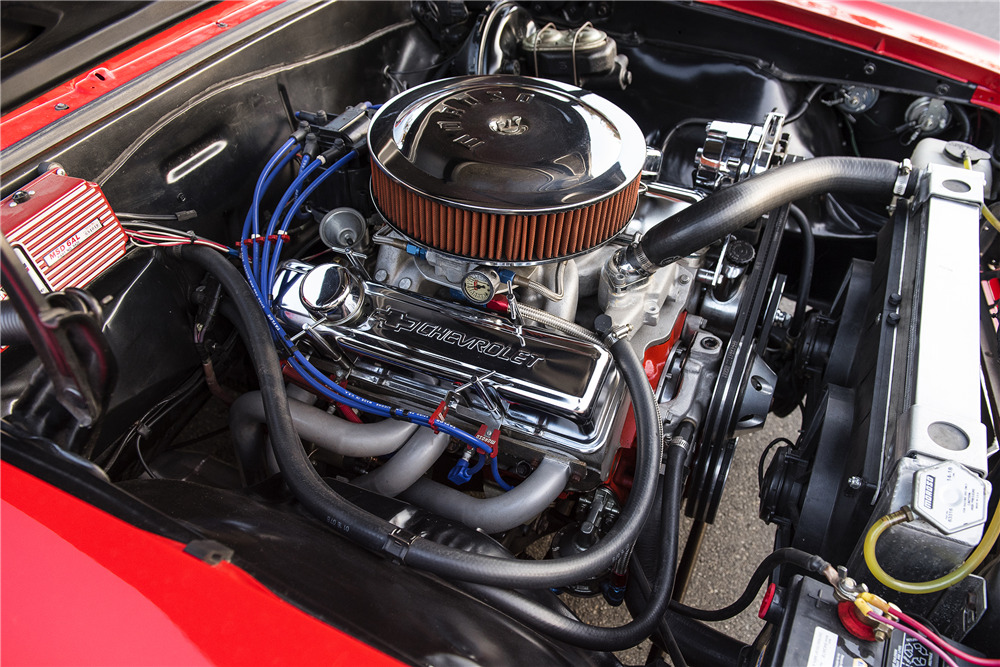 1967 CHEVROLET EL CAMINO CUSTOM PICKUP - Engine - 225845