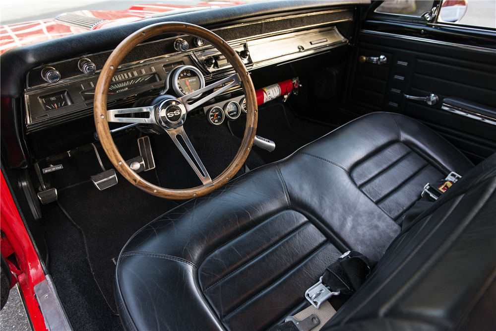 1967 CHEVROLET EL CAMINO CUSTOM PICKUP - Interior - 225845