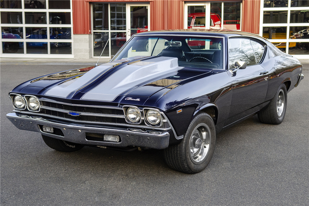 1969 CHEVROLET CHEVELLE - Front 3/4 - 225847