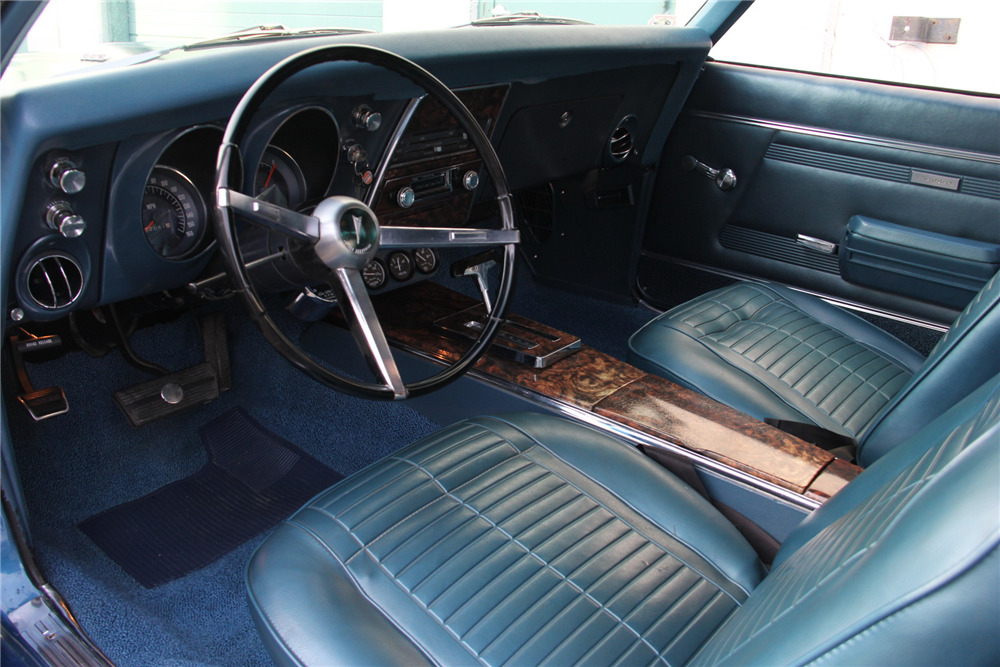 1968 PONTIAC FIREBIRD 350 CUSTOM COUPE - Interior - 225960