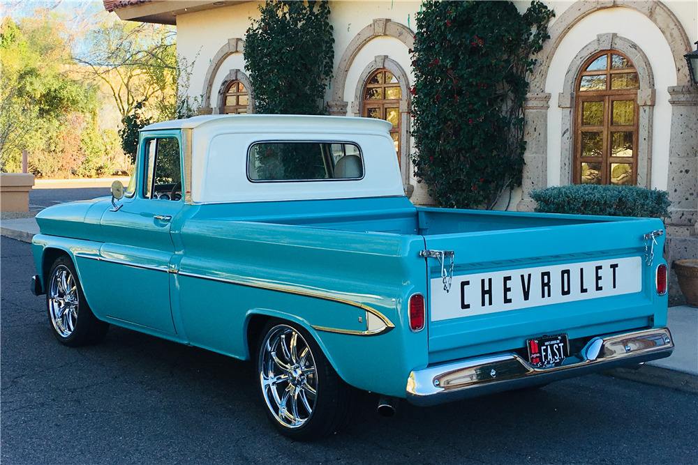 1960 Chevrolet Apache Custom Pickup 1960 chevy apache pickup with 350 ci engine and automatic transmission.