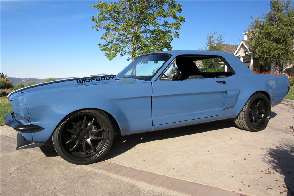 1965 FORD MUSTANG CUSTOM COUPE - Side Profile - 226054