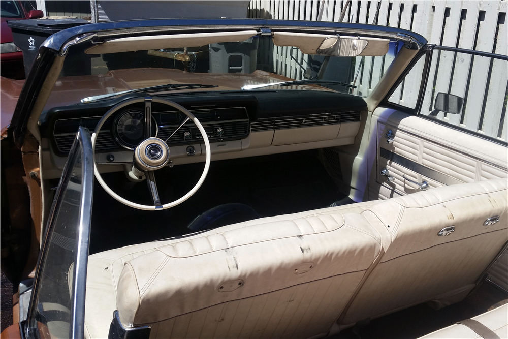 1967 MERCURY MONTEREY CONVERTIBLE - Interior - 226206