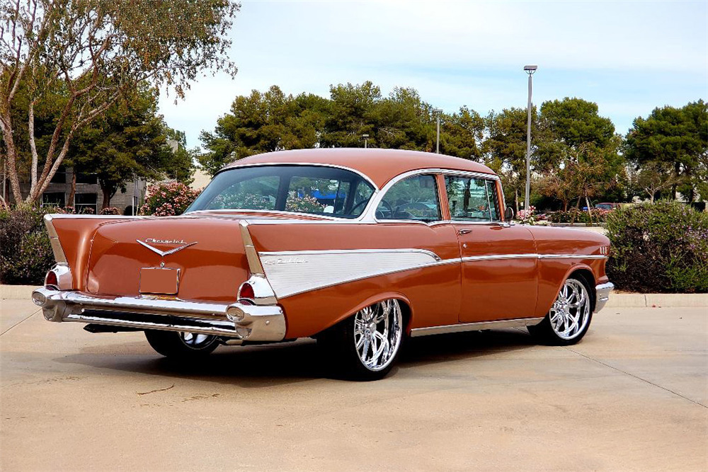 1957 Chevrolet Bel Air Custom 2 Door Post