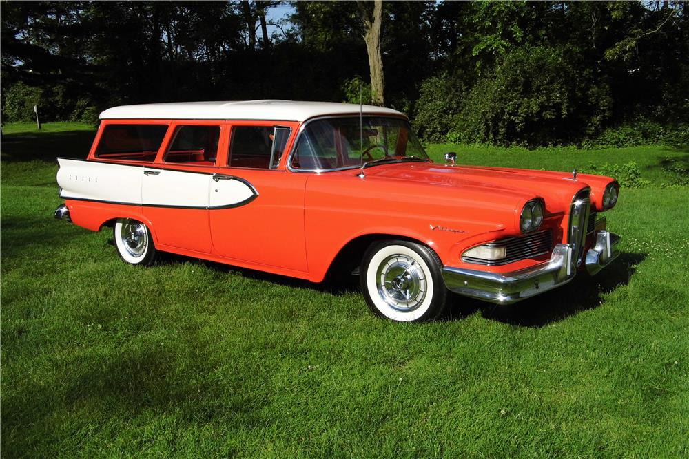 1958 EDSEL VILLAGER WAGON - Front 3/4 - 226234
