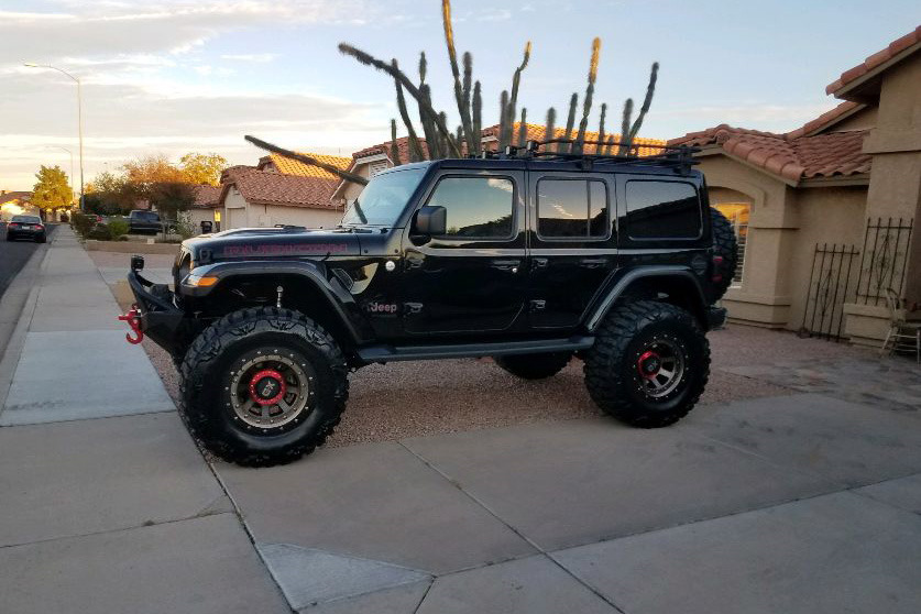 2018 JEEP WRANGLER JL CUSTOM SUV - Side Profile - 226267
