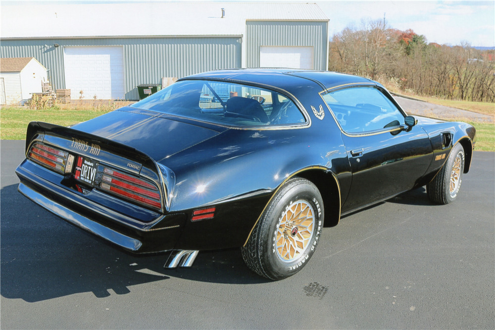 1978 PONTIAC FIREBIRD TRANS AM SE - Rear 3/4 - 226313