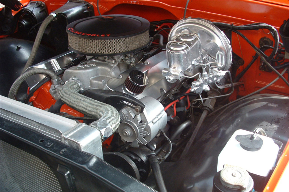 1971 CHEVROLET C10 FLEETSIDE PICKUP - Engine - 226342