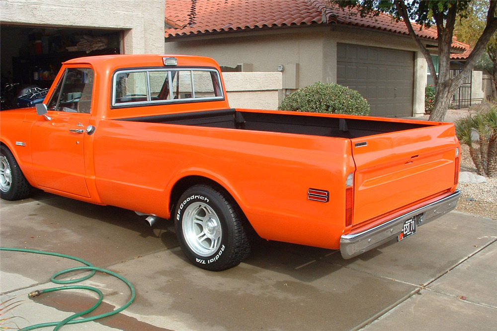 1971 CHEVROLET C10 FLEETSIDE PICKUP - Rear 3/4 - 226342