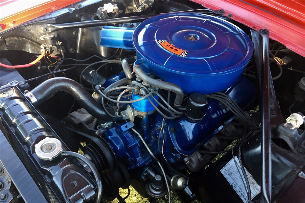 1966 FORD MUSTANG CONVERTIBLE  - Engine - 226343