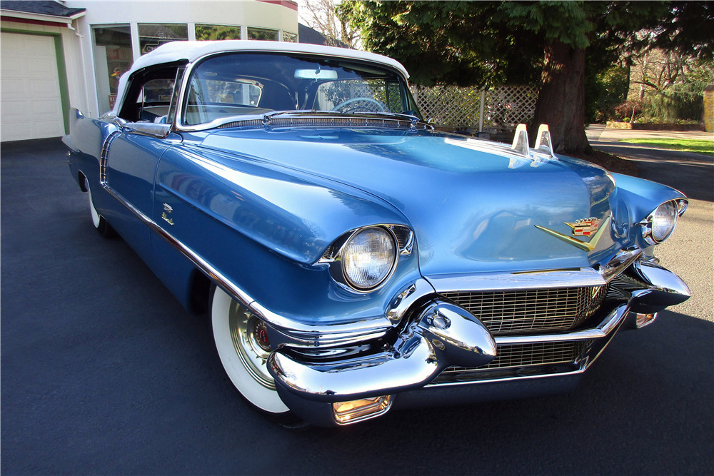 1956 CADILLAC ELDORADO BIARRITZ CONVERTIBLE - Front 3/4 - 226383
